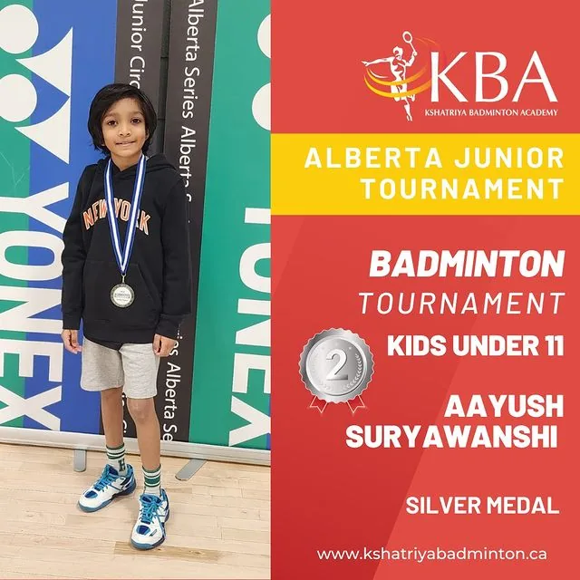 Kshatriya Badminton student achievement and tournament highlight 3