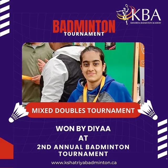 Kshatriya Badminton student achievement and tournament highlight 7